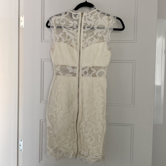 FOREVER 21 WHITE LACE DRESS - Picture 3 of 3
